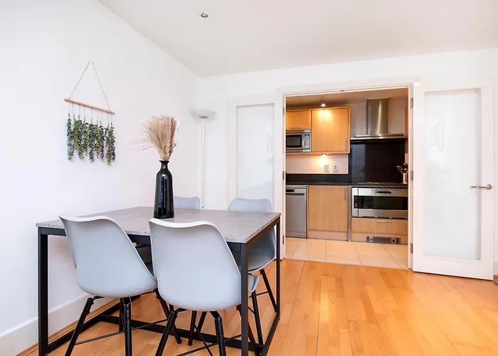 Terraced Riverview Apartment